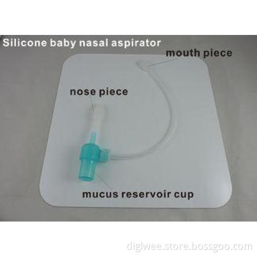 customized shape Silicone material cozy vacumm nasal aspira